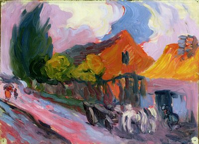 The Smith at Szeliwy, Poland, 1904 by Robert Polhill Bevan